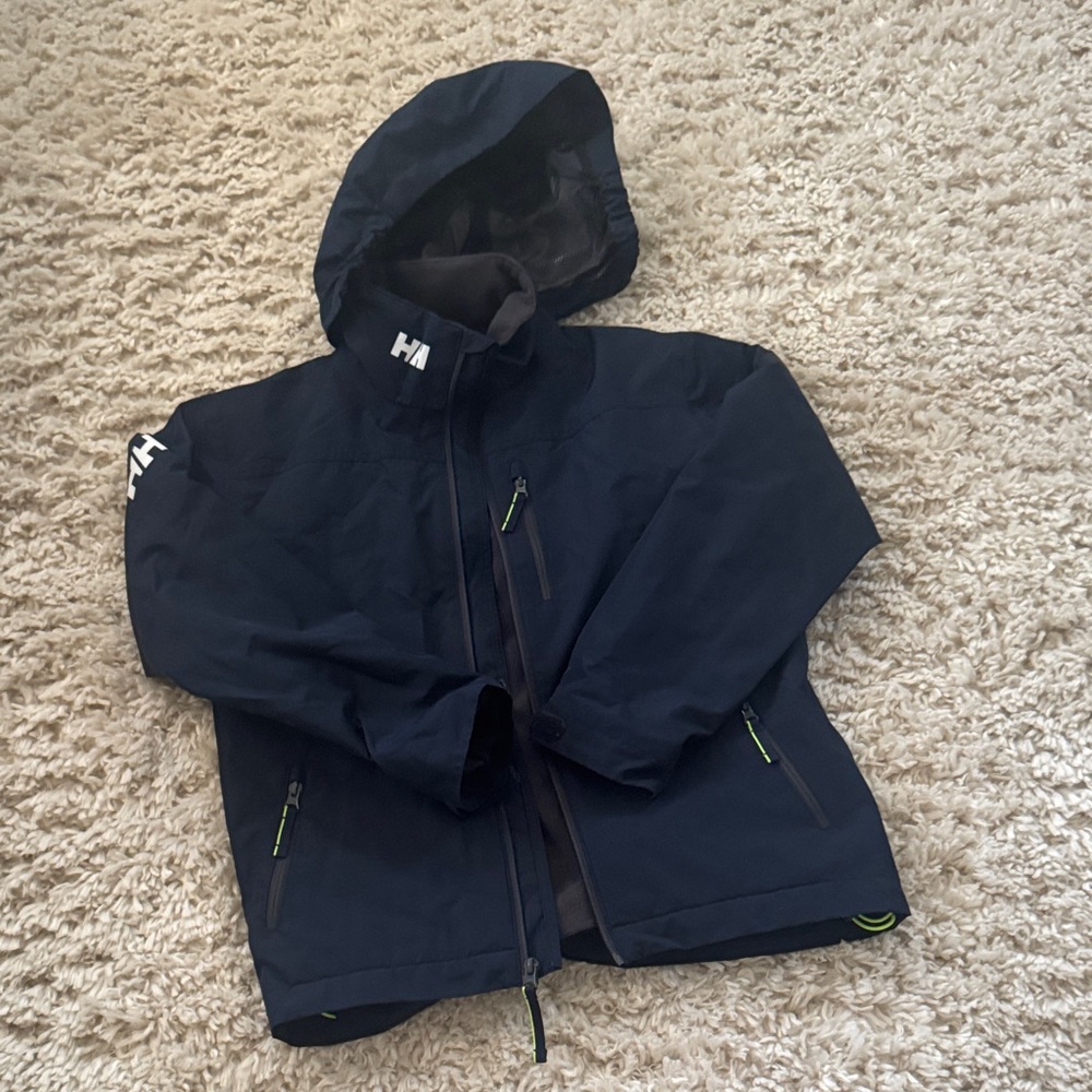 Helly Hansen Kids Navy Snow Jacket sz 14/16